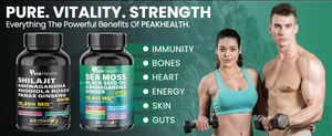 Shilajit Sea Moss Black Seed Oil Ashwagandha Capsules for Man Woman - Benefits, Research & Reviews 2026