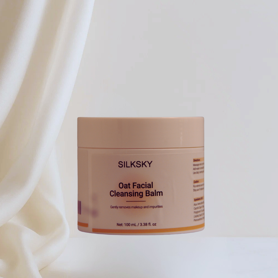 SILKSKY Oat Cleansing Balm – Gentle Makeup Remover | 100ml