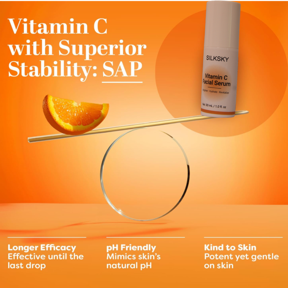 Vitamin C Facial Serum – Hydrating & Brightening | 30ml