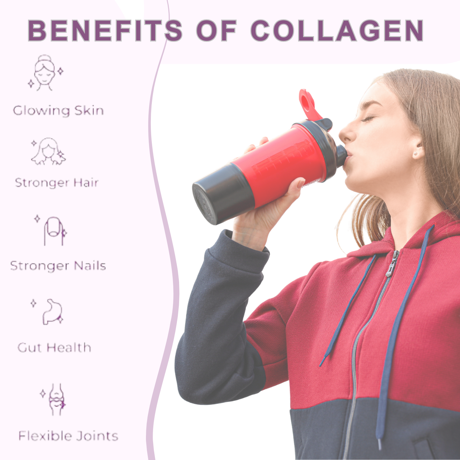 Multi Collagen Protein Powder, 2 Pounds – Type I,II,III,V,X with Biotin, Hyaluronic Acid, Vitamin C – Unflavored Collagen Peptides – Keto & Paleo Friendly, Easy Dissolve, Non-GMO