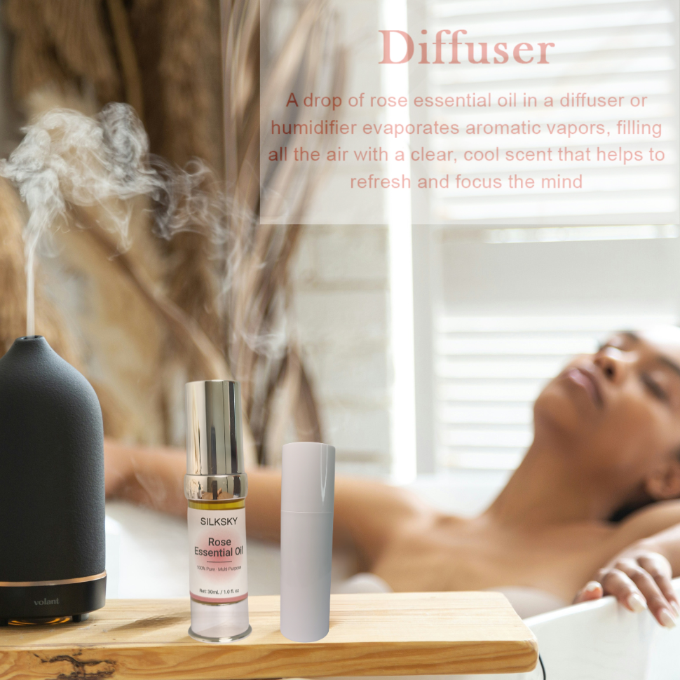 Rose Essential Oil – 100% Pure Multi-Purpose 30ml